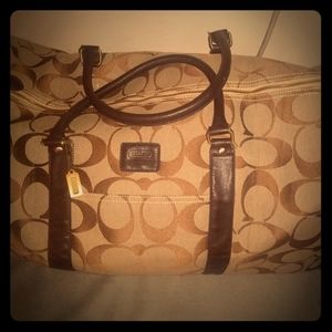 Coach duffle bag